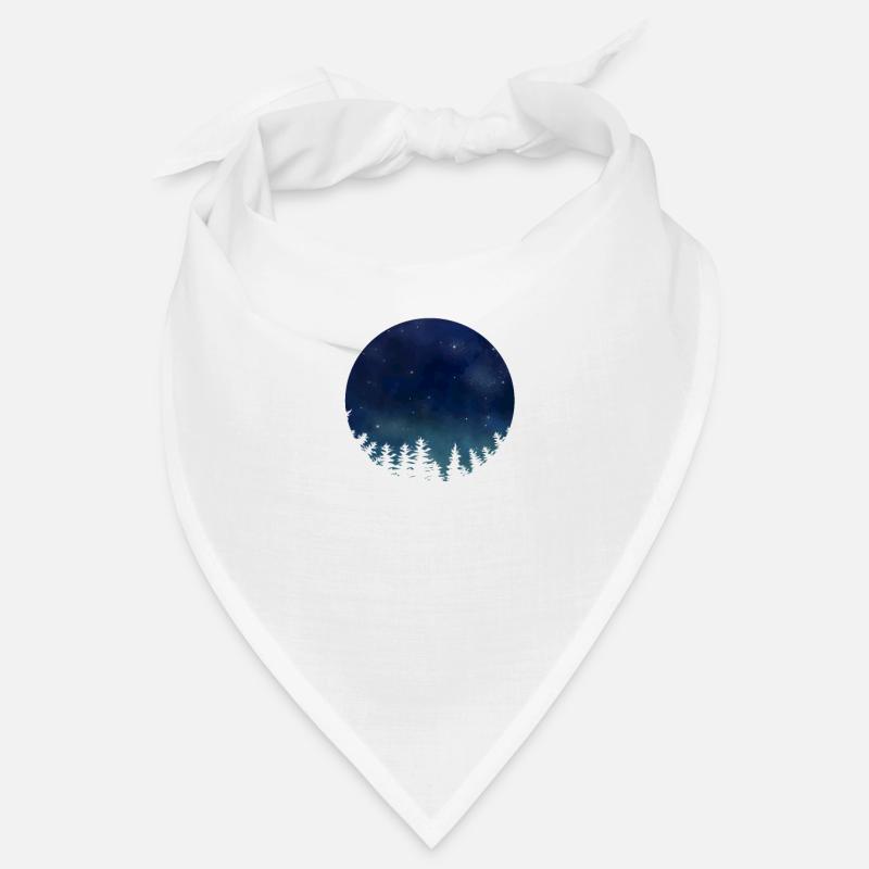 Forest - Bandana - white