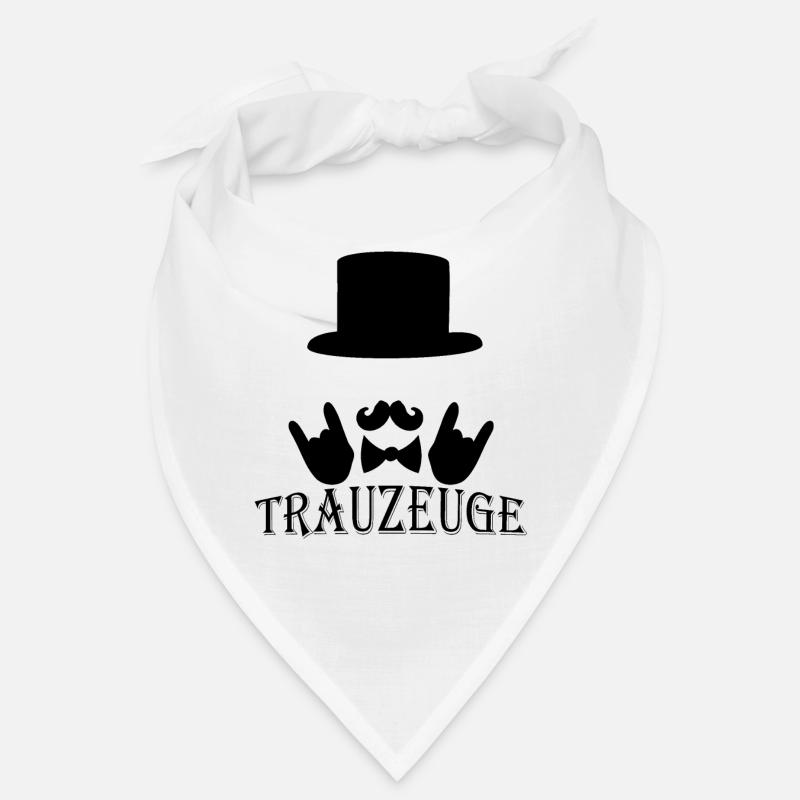 Témoin de mariage célibataire Bandana
