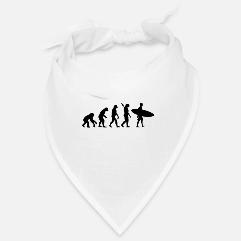Evolution Surfer Wellenreiten Surfbrett Welle Surf Bandana