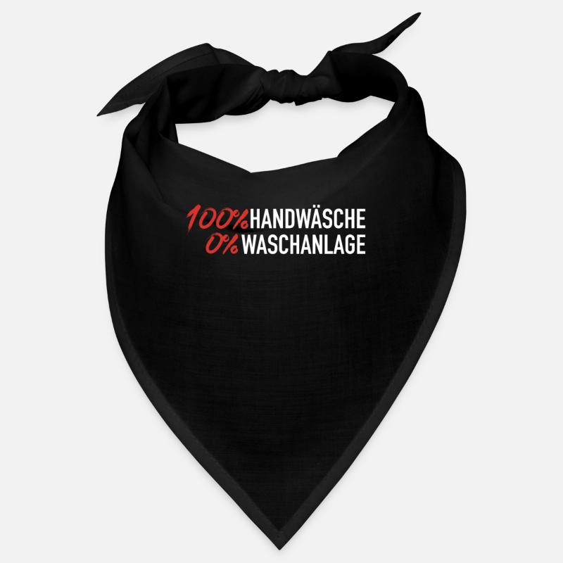 100% Handwäsche Bandana