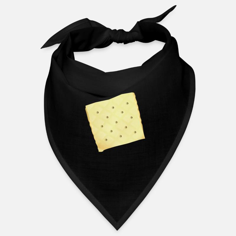 Graphique des amoureux du cracker blanc sec Bandana