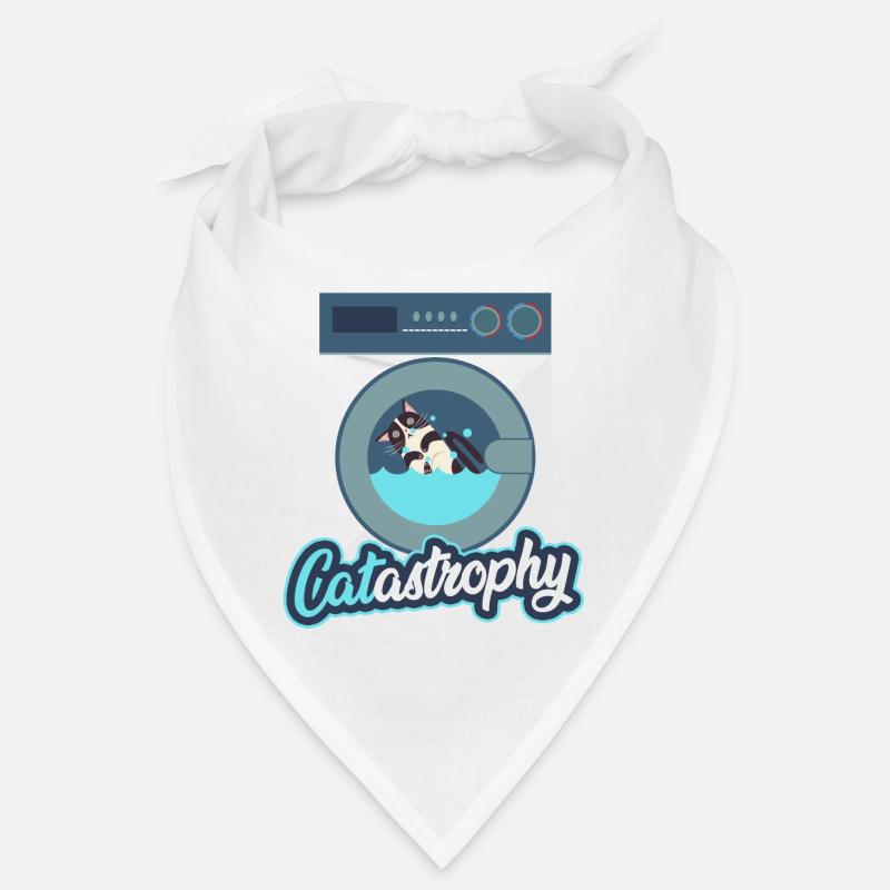 Chat dans la machine à laver Bandana