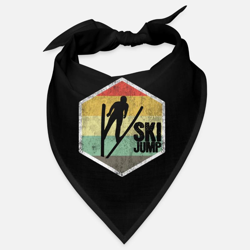 Ski jumping gift T-shirt Bandana