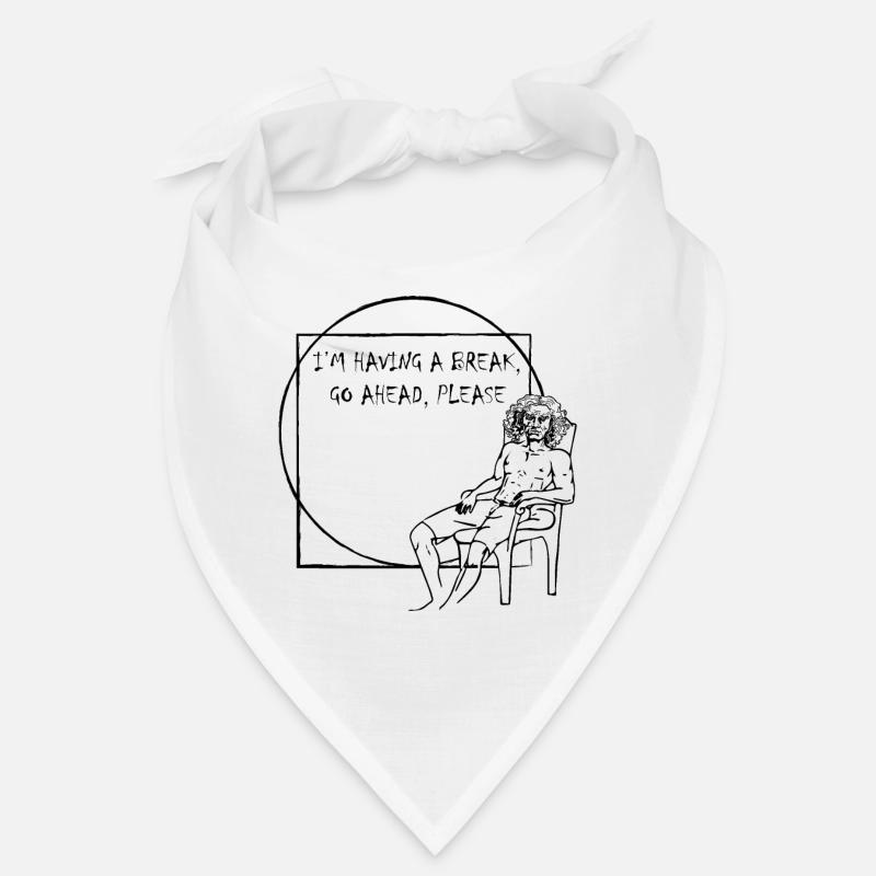 Vitruvian Man Pause Bandana