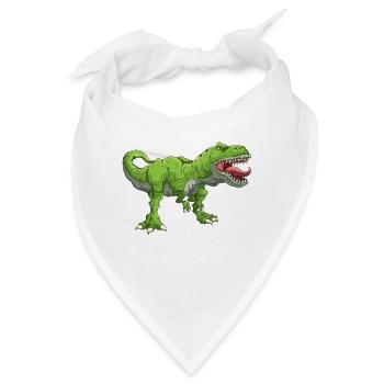 T Rex - Bandana - Weiß - Vorne