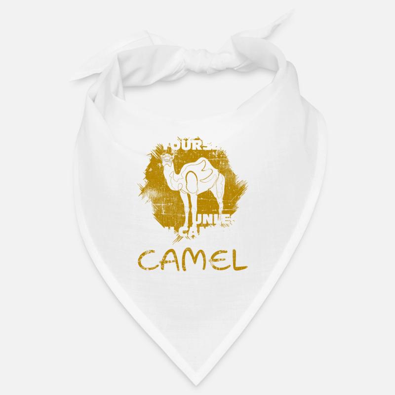 Kamel - Bandana - Weiß