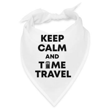 Time Travel Zeitreisen - Bandana - Weiß - Vorne