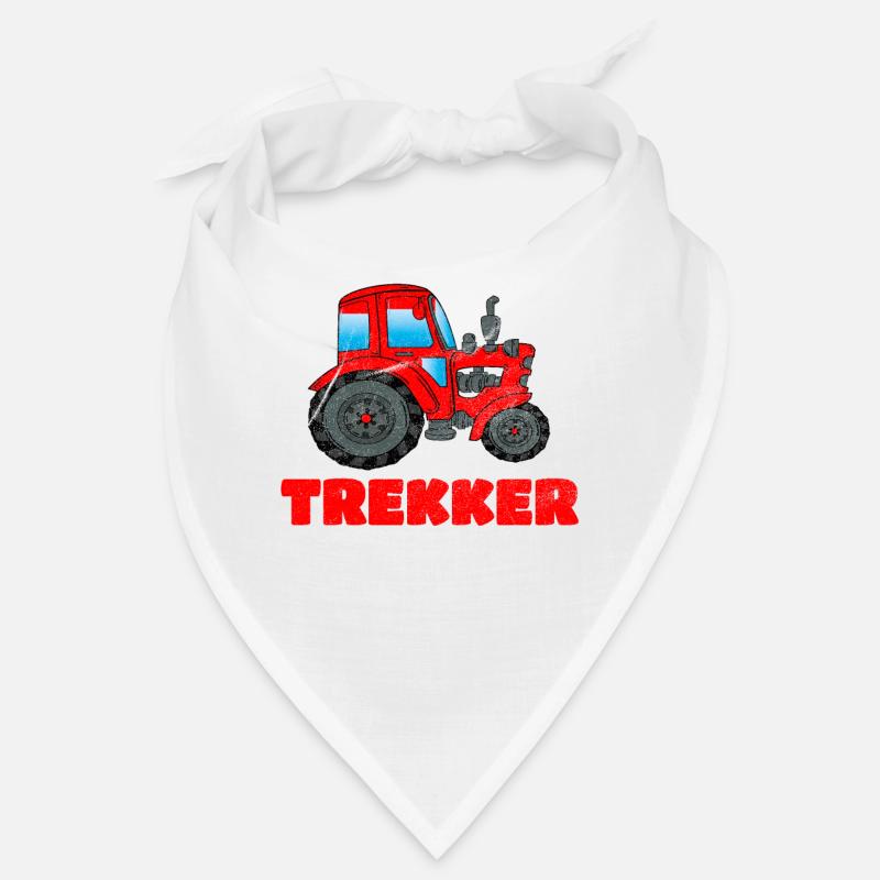 Trekker Traktor Traktoren Spruch Geschenk Bandana