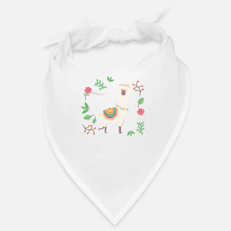 Süßes Alpaka / Lama Bandana