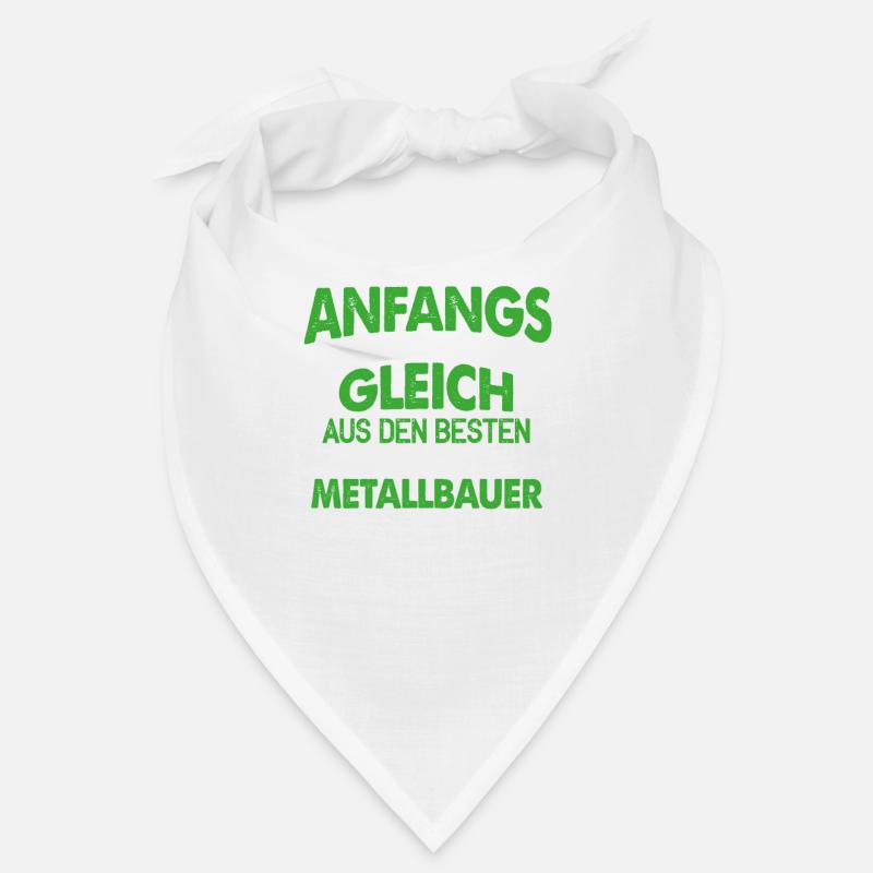 Metallbauer Metaller Metall Metallbau Geschenk Bandana