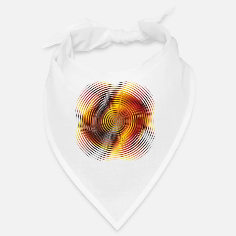 Gradient rotation - Bandana - white