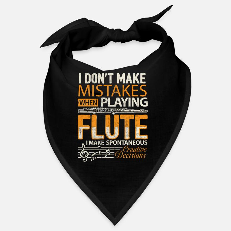 Flötenhemd Ich mache keinen Fehler Märzgeschenk Bandana