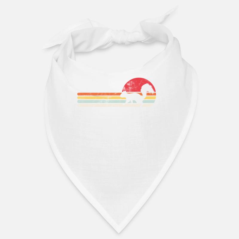Eichhörnchen Eichhörnchen Eichhörnchen - Bandana - Weiß