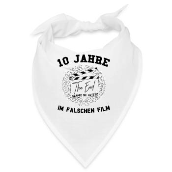 Im Film Abschluss Abitur Abschlussklasse AK 2020 - Bandana - Weiß - Vorne