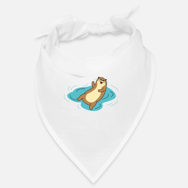 otter - Bandana - Weiß