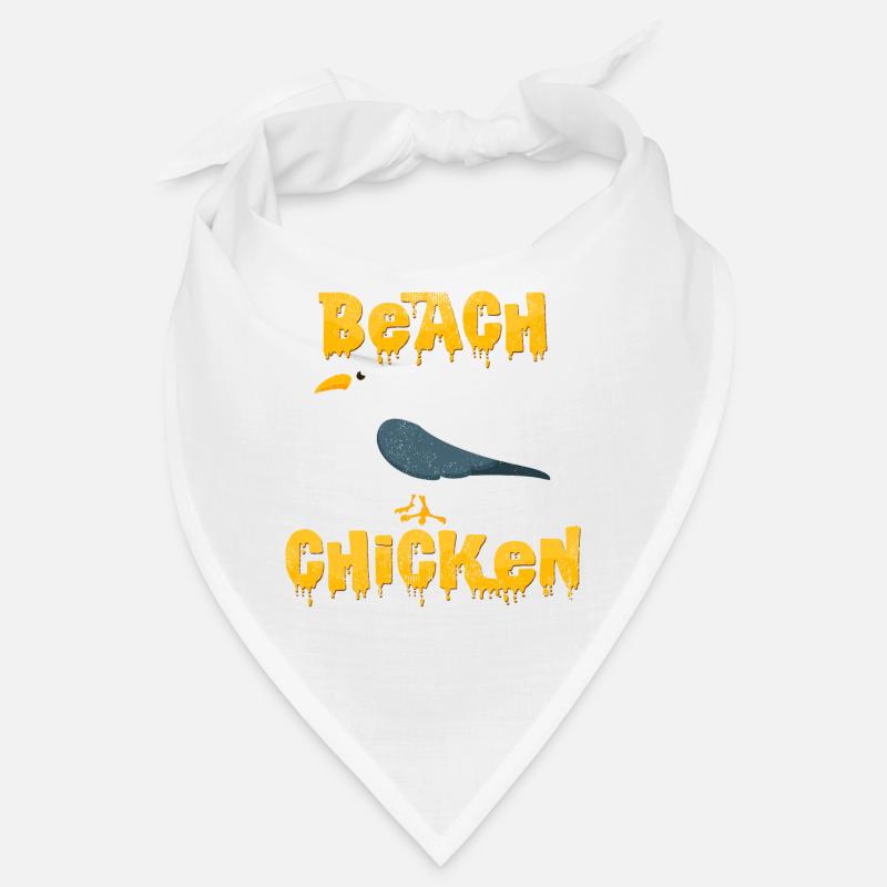 Beach Chicken Cool Möwe Seevogel Wildnis Geschenk Bandana