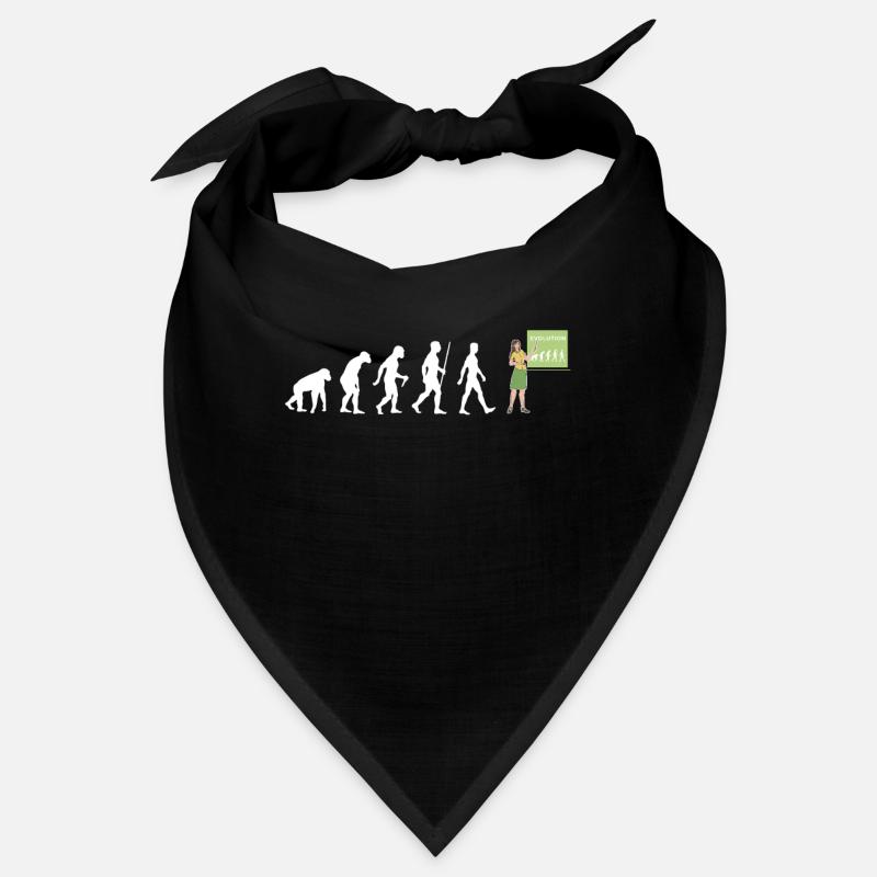 Évolution de l'enseignant Cadeau de la femme Bandana