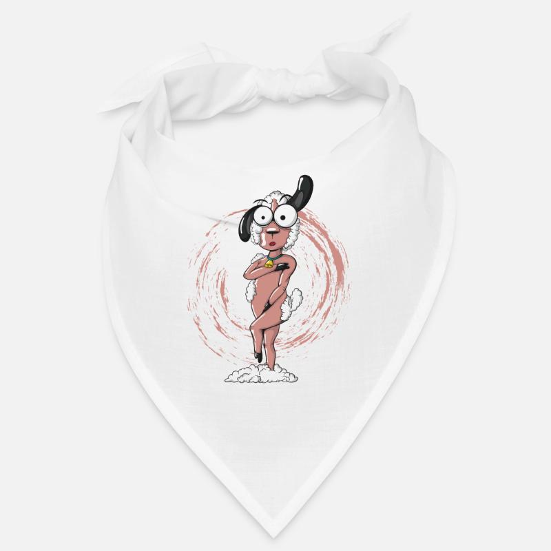 mouton rasé nu Bandana