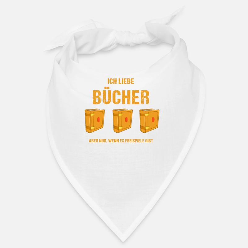 Spielothek Spielo Freispiele Spruch Geschenk - Bandana - Weiß