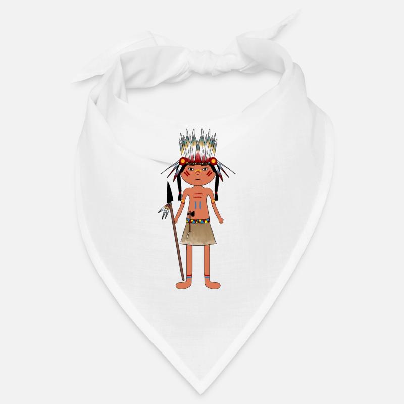 Indianer Junge Bandana