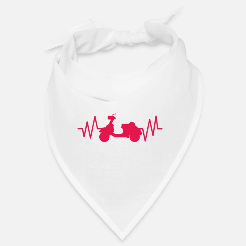 ROLLER HERZSCHLAG Moped Geschenk Für Rollerfahrer Bandana