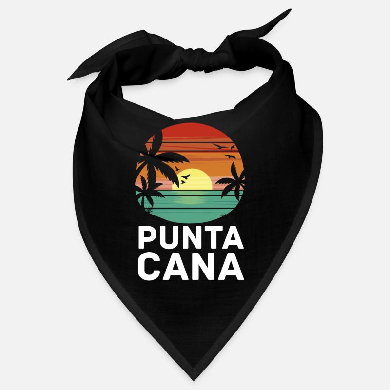 Punta Cana Dominican Republic Retro Gift Bandana