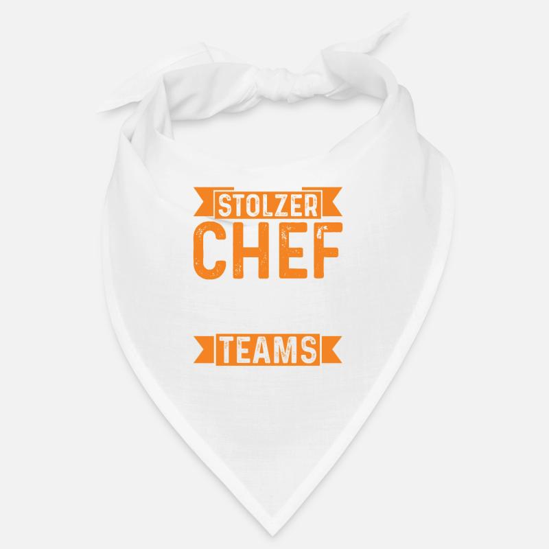 Ich bin stolzer Chef eines Teams Geschenk - Bandana - Weiß
