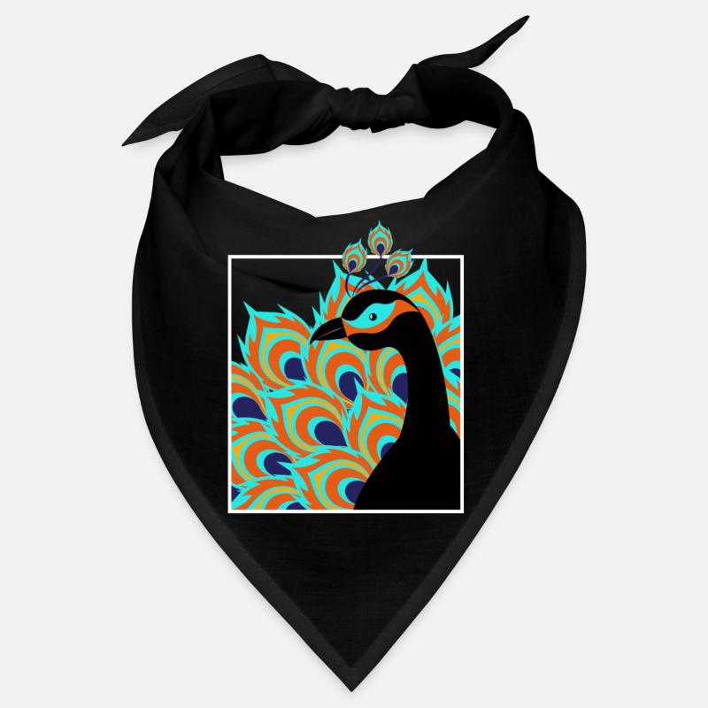 peacock Bandana