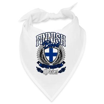 finnland - Bandana - Weiß - Vorne