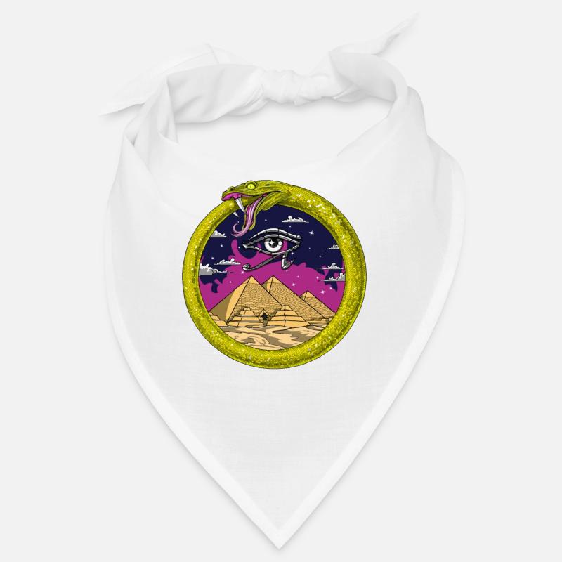Pyramides Egyptiennes Ouroboros Serpent Bandana