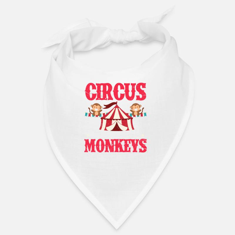 Circus Monkeys Bandana