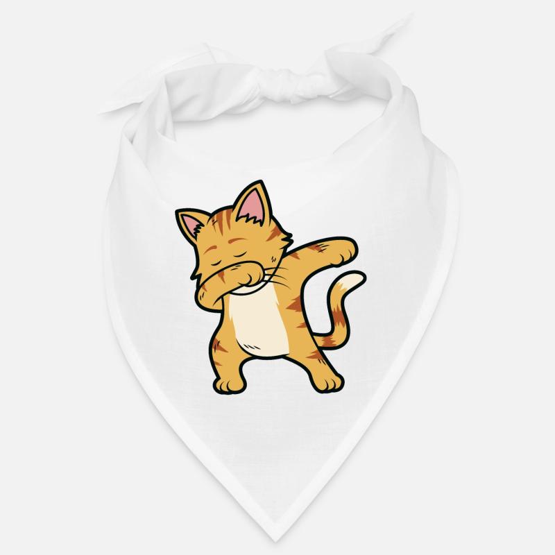 Cat Dabbing Dancing Cool Figure de danse de chat Bandana