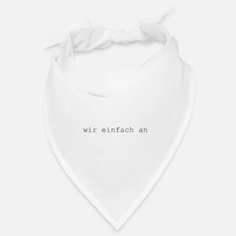 Admin - Bandana - Weiß