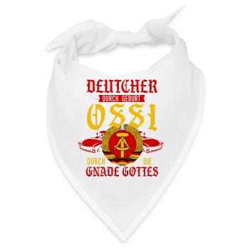 Ossi - Bandana - Weiß - Vorne