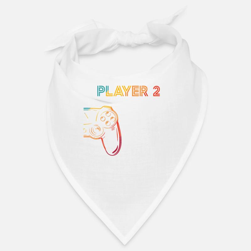 Gaming Player 2 Geschenkidee Bandana