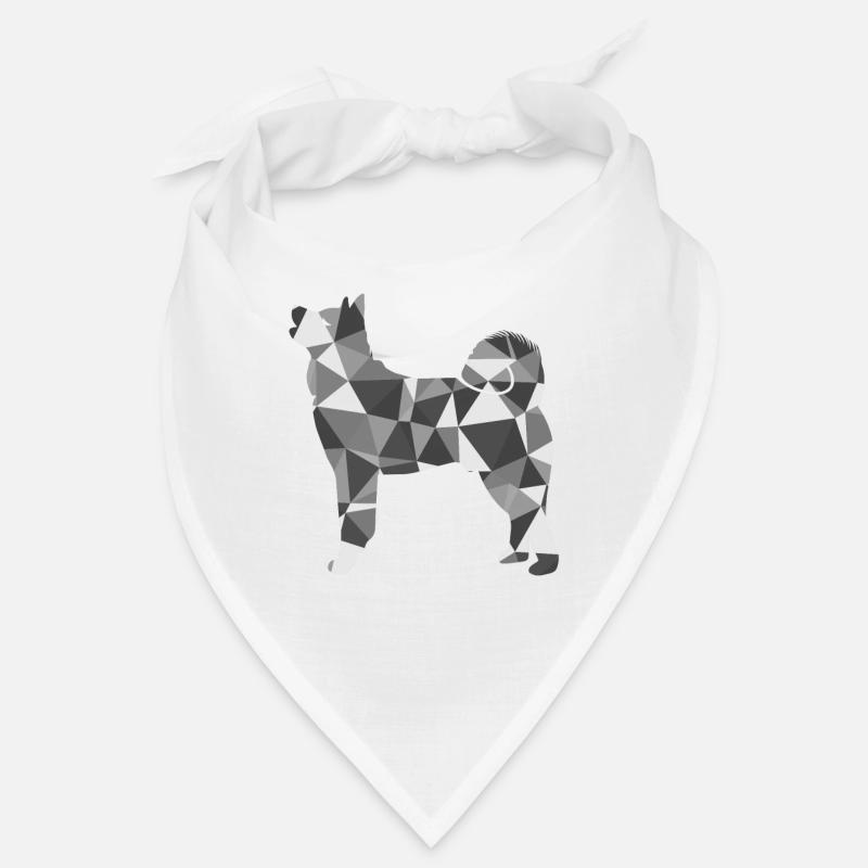 Polygon Akita Bandana