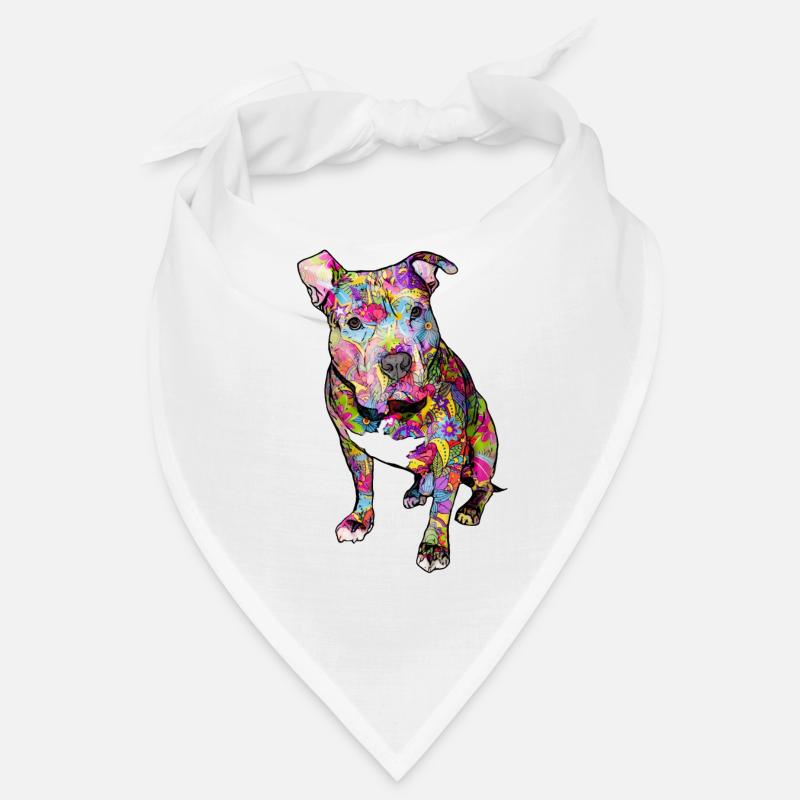 Pitbull Hippie Bandana