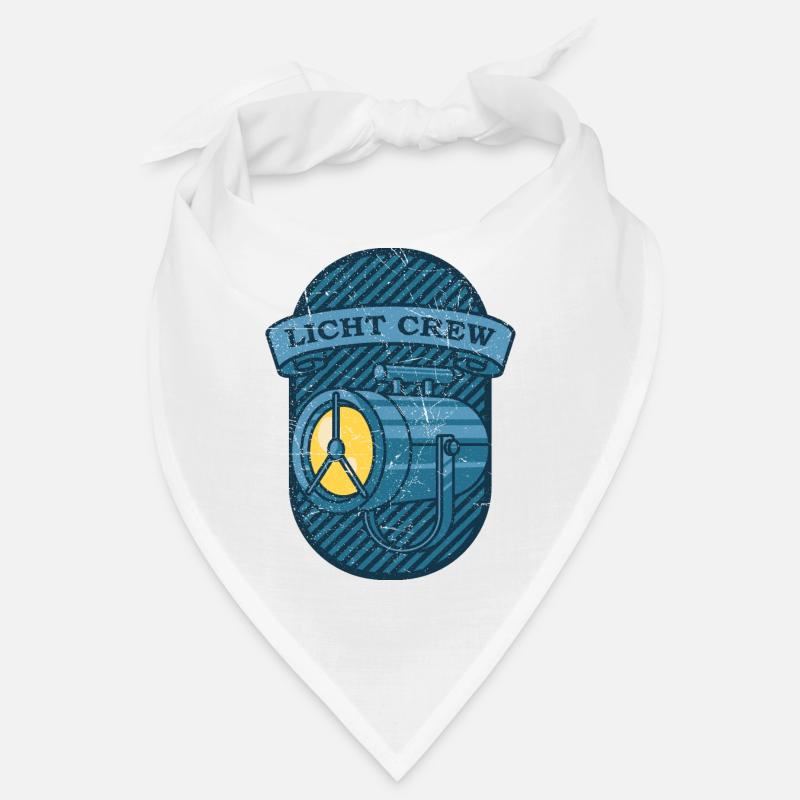 LICHT CREW Retro Licht Lichttechniker Geschenk Bandana