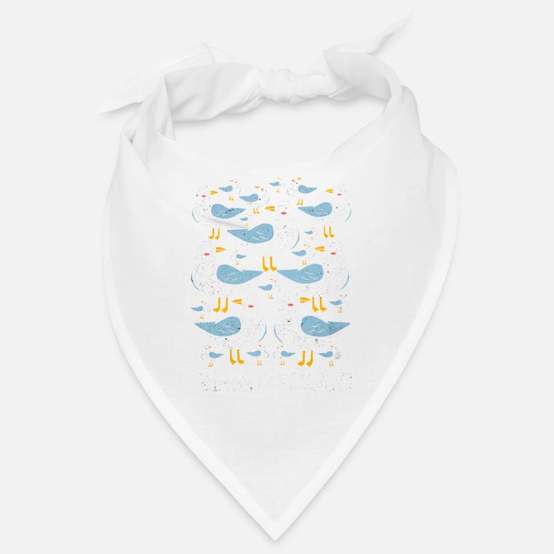 Mouette - Bandana - blanc