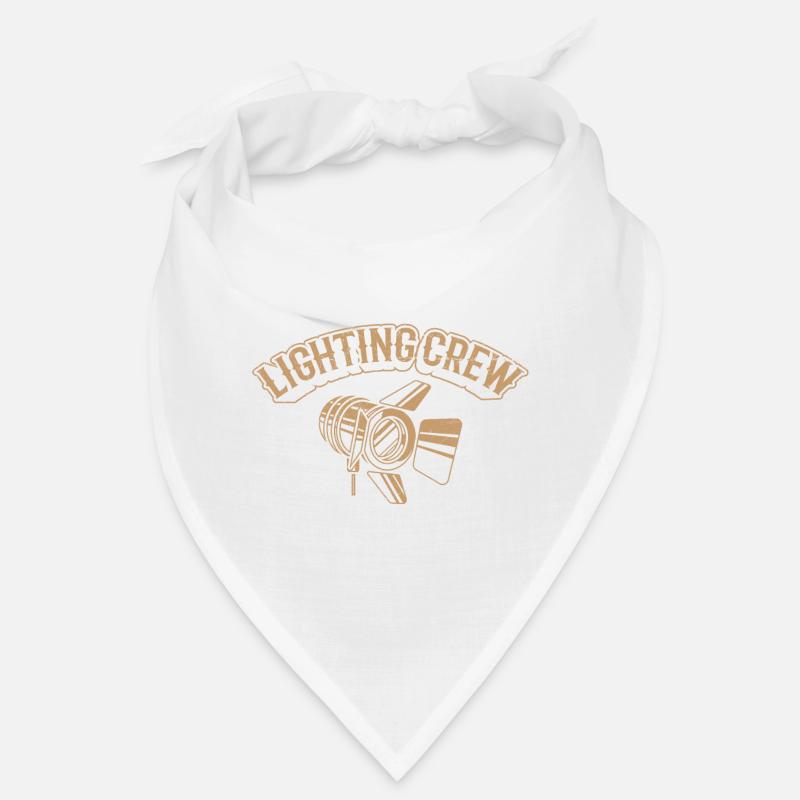ÉCLAIRAGE CREW cadeau technicien éclairage rétro Bandana