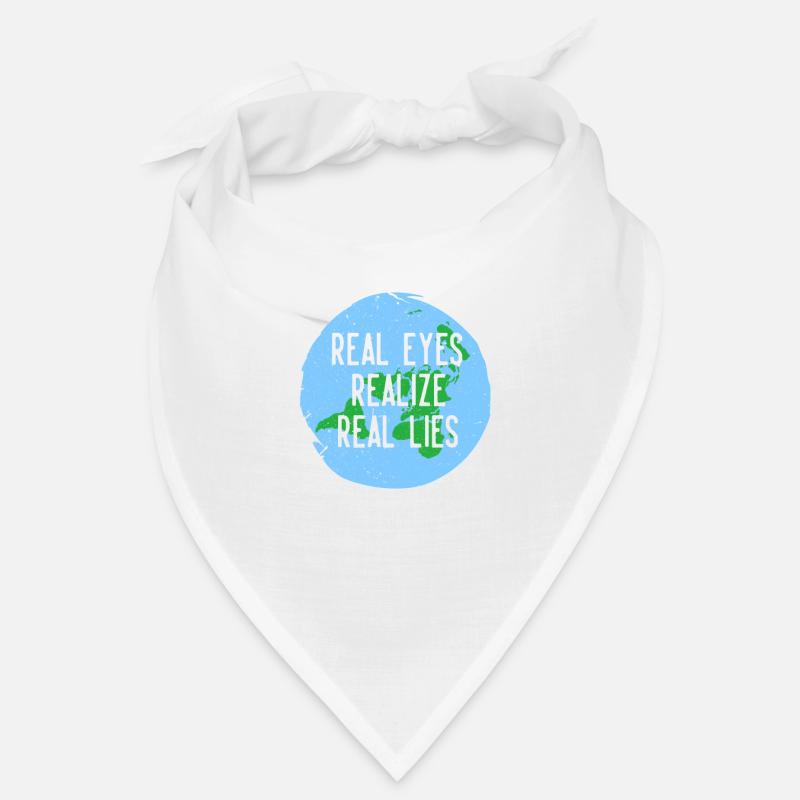 Flat Earth Flat Earth Conspiracy Gift Bandana