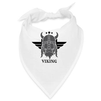 Viking - Bandana - Weiß - Vorne