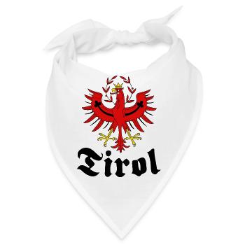 Tirol - Bandana - Weiß - Vorne