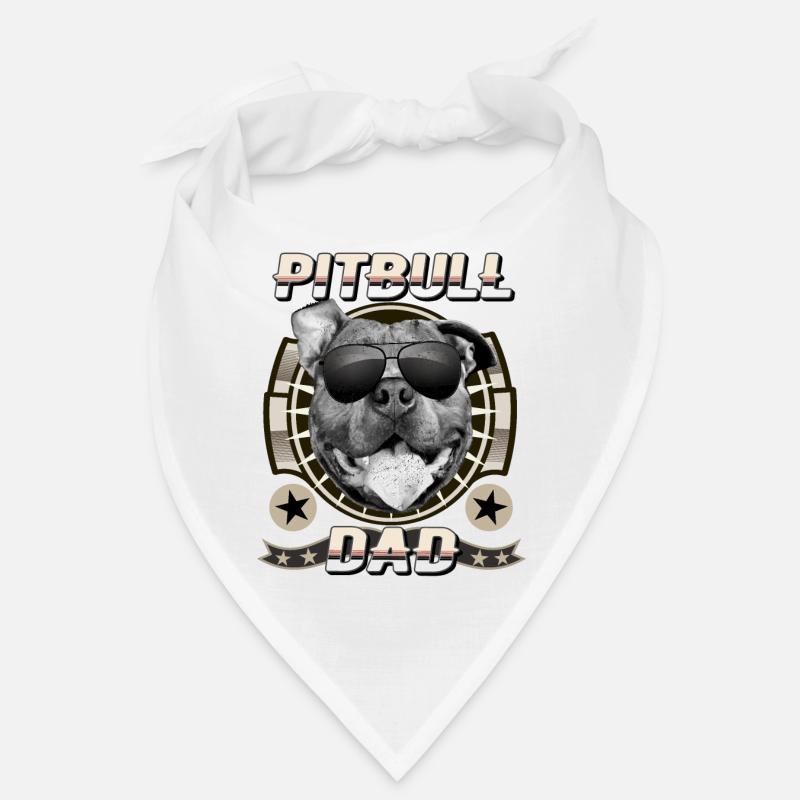 Pitbull Papa Bandana