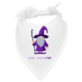 Open Source - Bandana - Weiß - Vorne