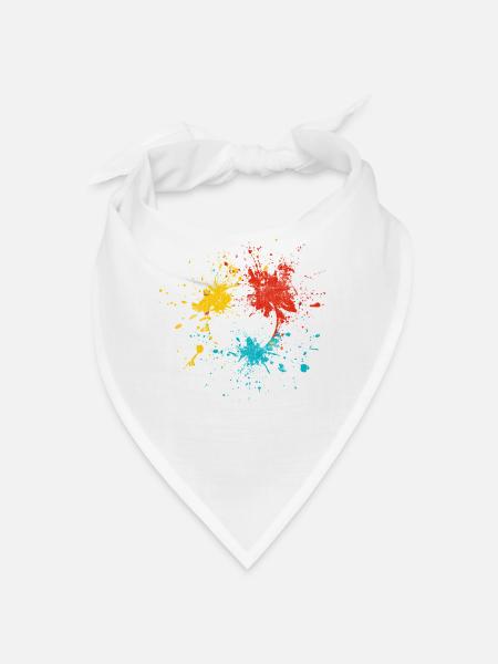 Yin Yang - Bandana - white