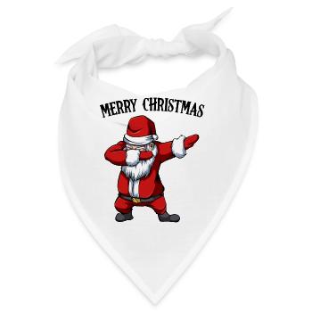 Weihnachtsmann - Bandana - Weiß - Vorne