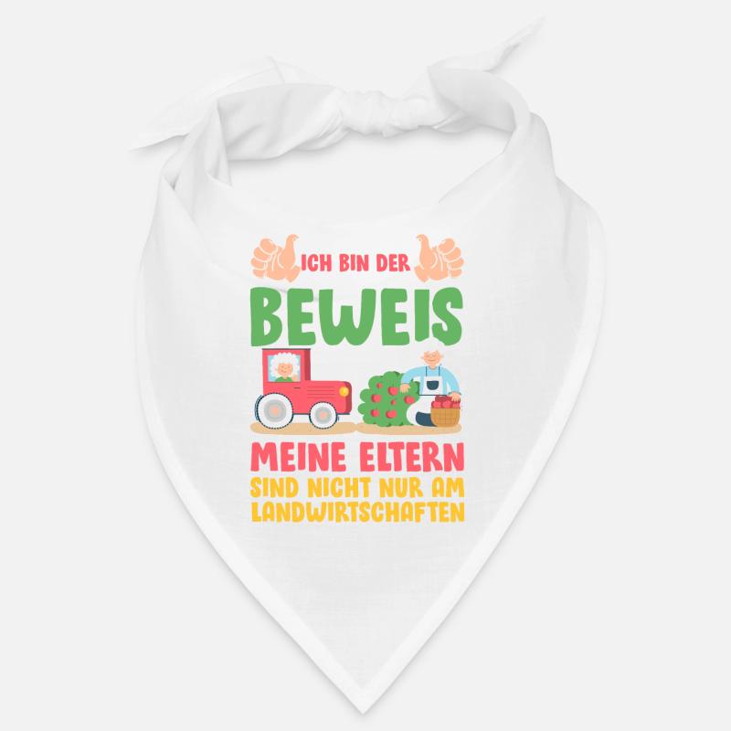 Landwirt Kinder Traktor Geschenk · Beweis Bandana