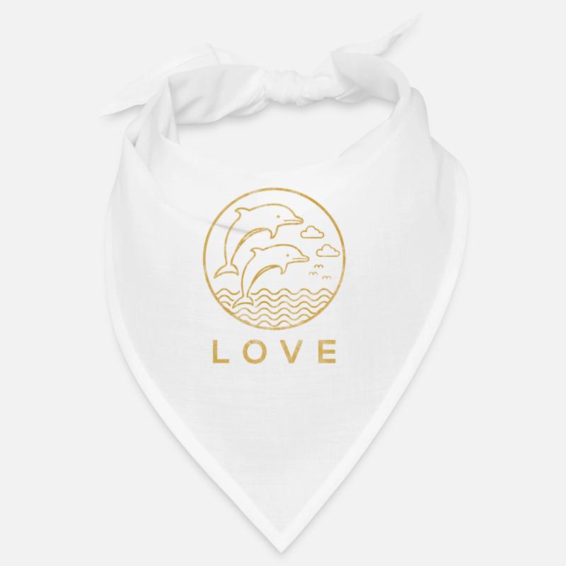 Dolphin Dolphins Underwater Marine Life Ocean Animal Bandana