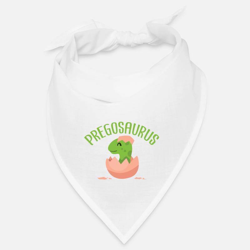 Pregosaurus - Bandana - white